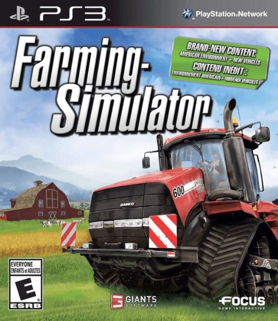 Farming Simulator box art for Playstation 3